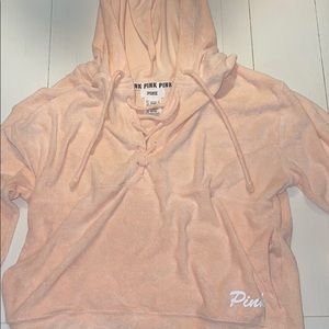 Terry cloth hoodie